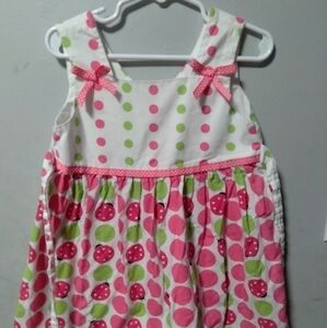 𝅺rare too girls polka dot sleeveless dress size 4T